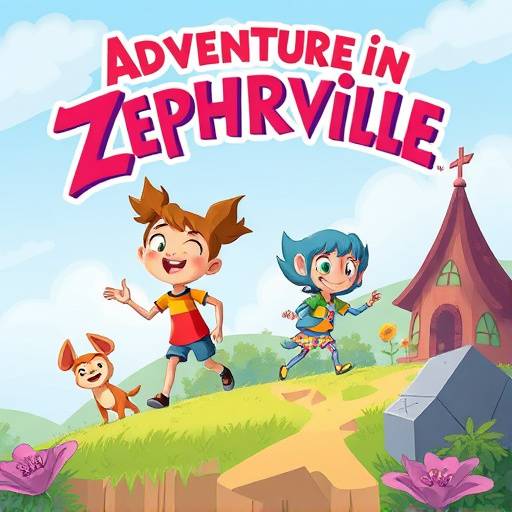 Affiche de la série animée 'Aventures à Zéphyrville'