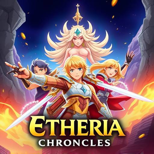 Affiche de la série animée 'Les Chroniques d'Ethera'