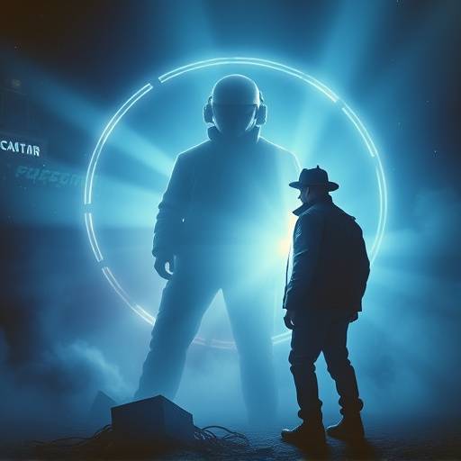 Affiche de la série 'Le visiteur du futur'