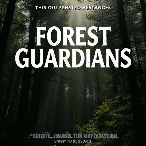 Affiche du documentaire 'Les Gardiens de la Forêt'